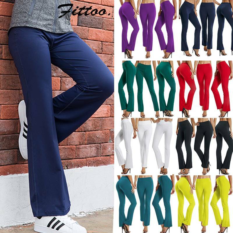 flared jogging bottoms